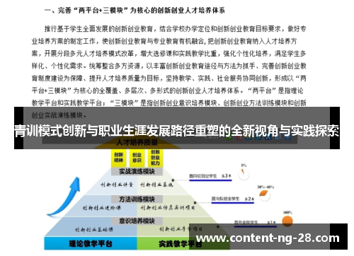 青训模式创新与职业生涯发展路径重塑的全新视角与实践探索